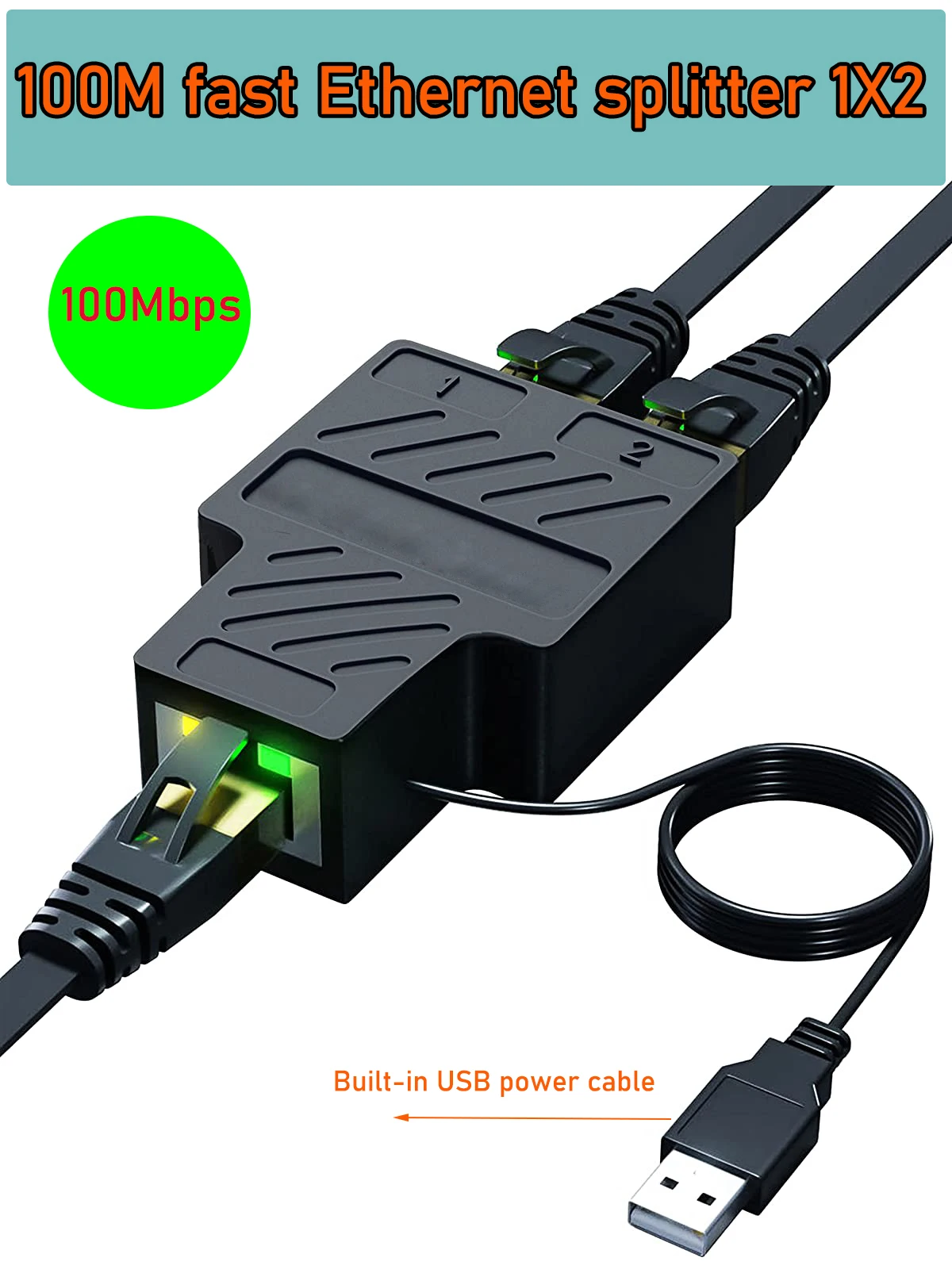 Multi-Port Gigabit Ethernet Network Splitter