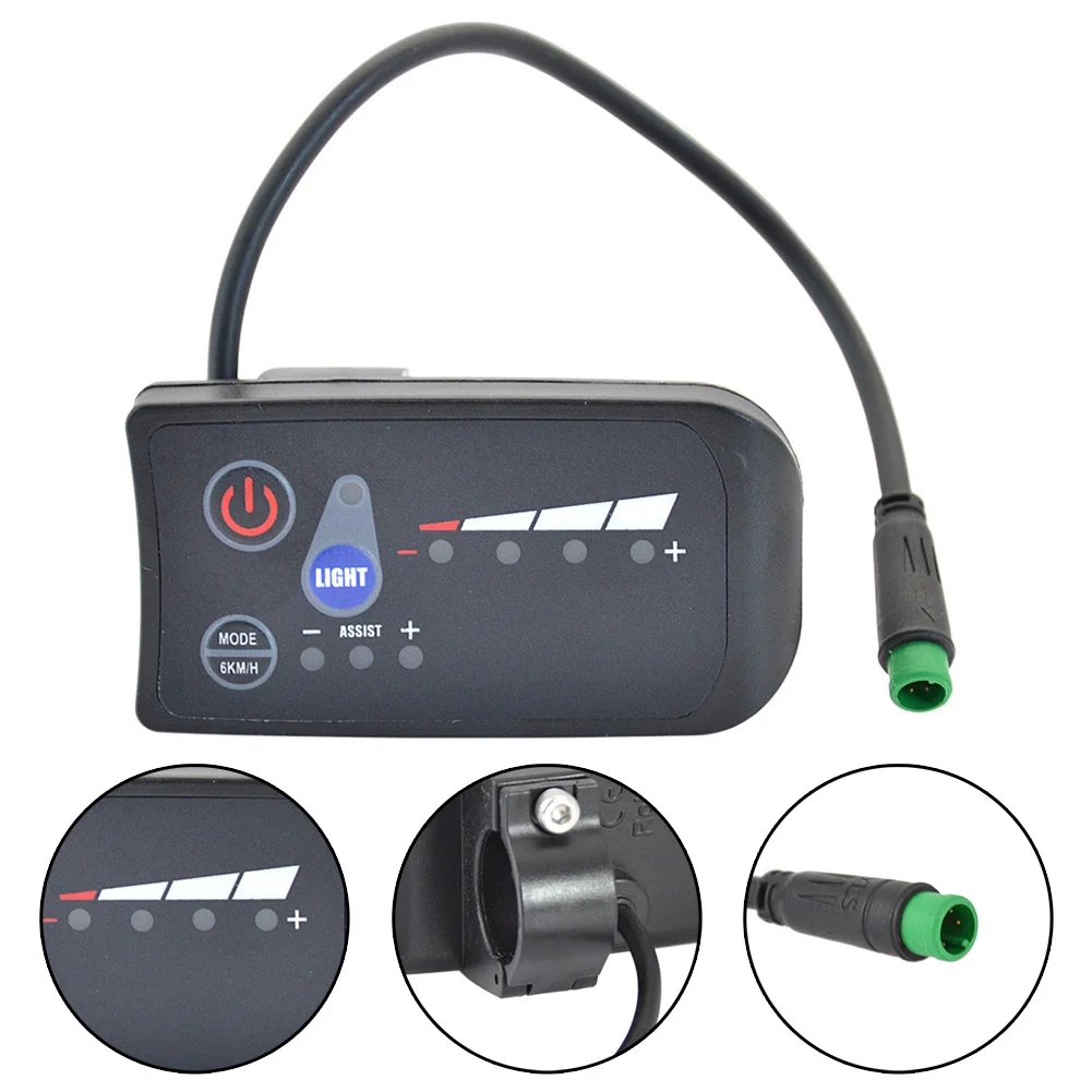 

24/36/48V S810 LED Display Electric Bicycle Control Panel Accs For Electric Bikes Waterproof Displays Scooters Ebike Accessories