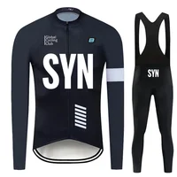 SYN 2025 Long Sleeve Cycling Sets Bicycle Clothing Breathable Mountain Cycling Clothes Suits Ropa Ciclismo Verano Triathlon 2