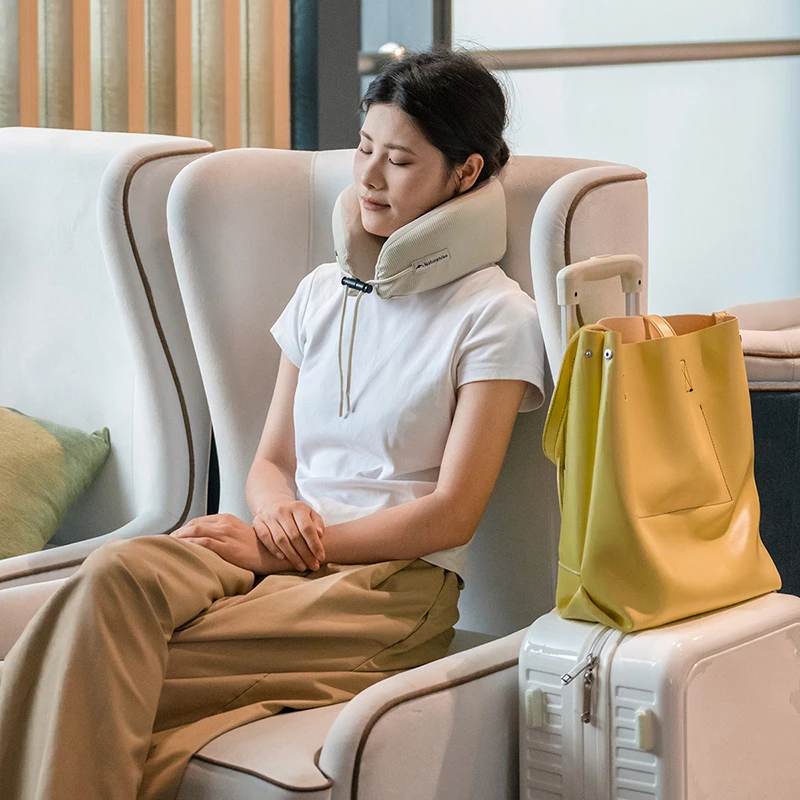 Naturehike Memory Foam Neck Pillow Cervical Vertebra Travel Portable Noon Break Aircraft U Type Of Pillow Sleep Camping