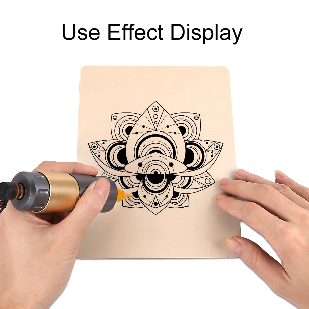 1/3/5pcs Tattoo Blank Practice Skin Eyebrow Gragon Pattern Paint Mixer Makeup Double Sized Synthetic Skin Tattoo Accessories 5