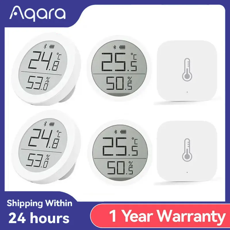 

Aqara Mijia Qingping Temperature Humidity Sensor Smart Air Pressure Environment Control Zigbee Smart Home For Xiaomi APP Mi home