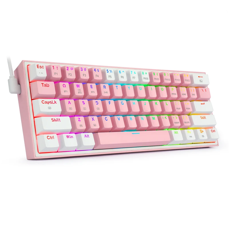 Redragon FIZZ PRO クリアメカニカルキーボード Redragon-BluetoothメカニカルキーボードK616 fizz Pro