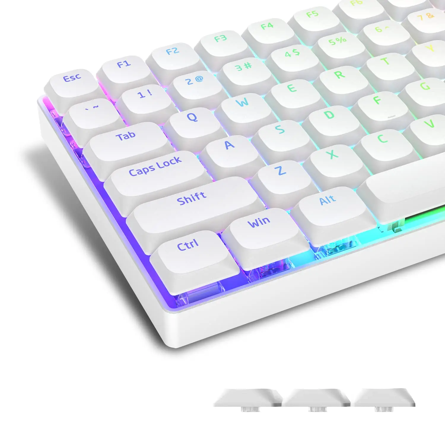 Teclado Mecânico Horizon Pbt com Layout de Obras Nos Eua e no Reino Unido Teclas para Cherry Gateron Interruptores mx 118 Teclas Perfil Baixo