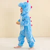 MICHLEY Carnival Winter Baby Rompers Hooded Flannel Toddler Infant Clothes Overall Bodysuits Jumpsuit Costume For Kids Girl Boy 3