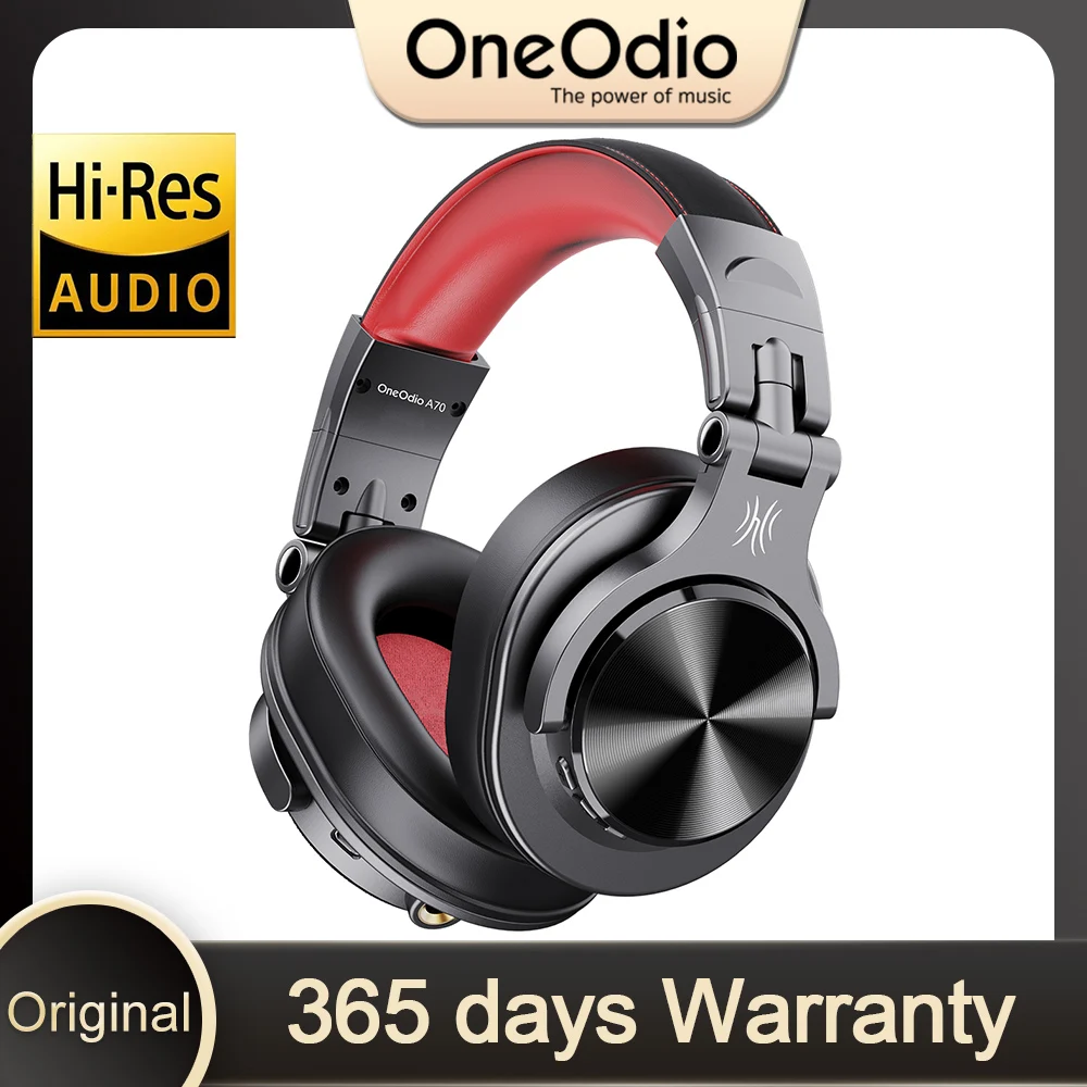 Oneodio Fusion A70 Cuffie Over-Ear Wireless 72 Ore Di Riproduzione Cuffie Wireless Bluetooth Hi-Res Audio Con Microfono