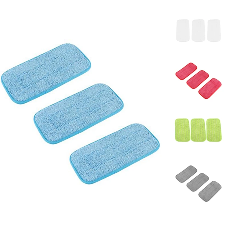 

Многоразовые насадки для швабры, совместимые с Swiffer Wetjet, моющиеся насадки для швабры из микрофибры, насадки для швабры