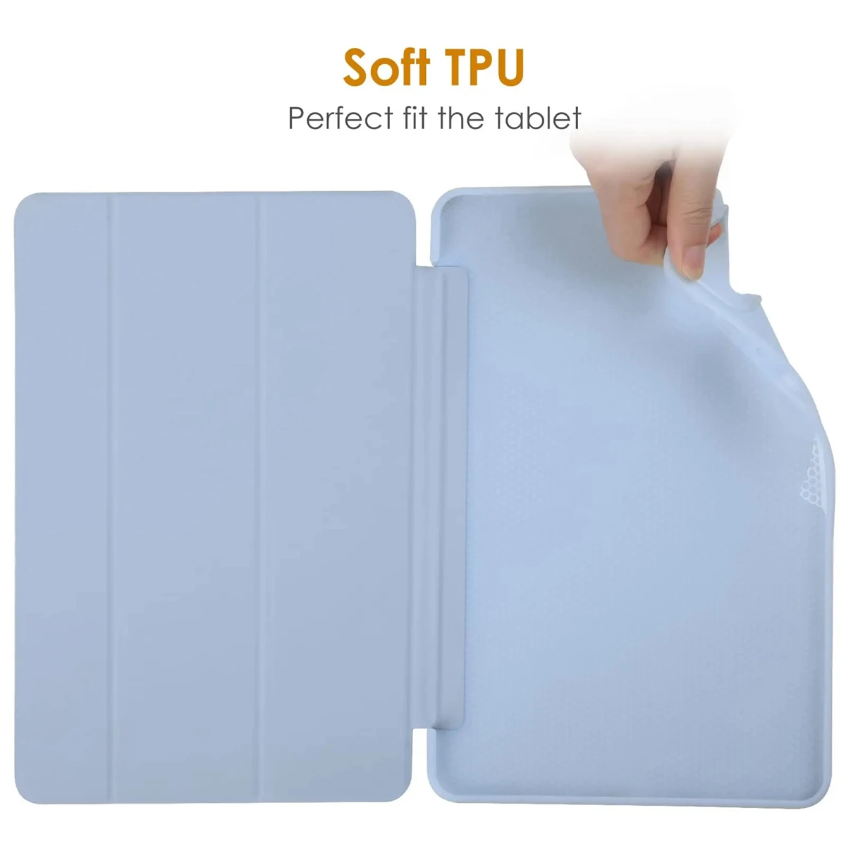 Ultra-Slim Triple Fold Auto Wake/Sleep Protective Tablet Case