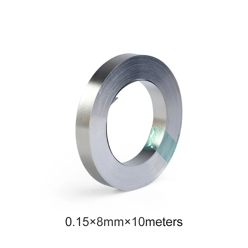 18650 Li-ion Battery Nickel Sheet Plate Connector 0.1mm 0.2mm Steel Belt Spot Welding Machine Battery Welder Nickel Plated Strip