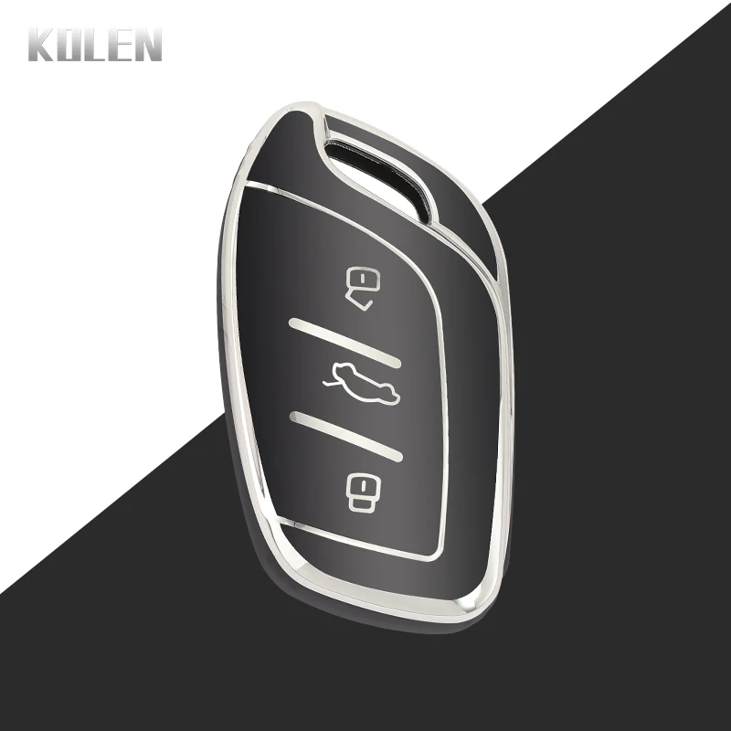 Enhanced TPU Car Smart Key Case Cover - Protective Fob Accessories