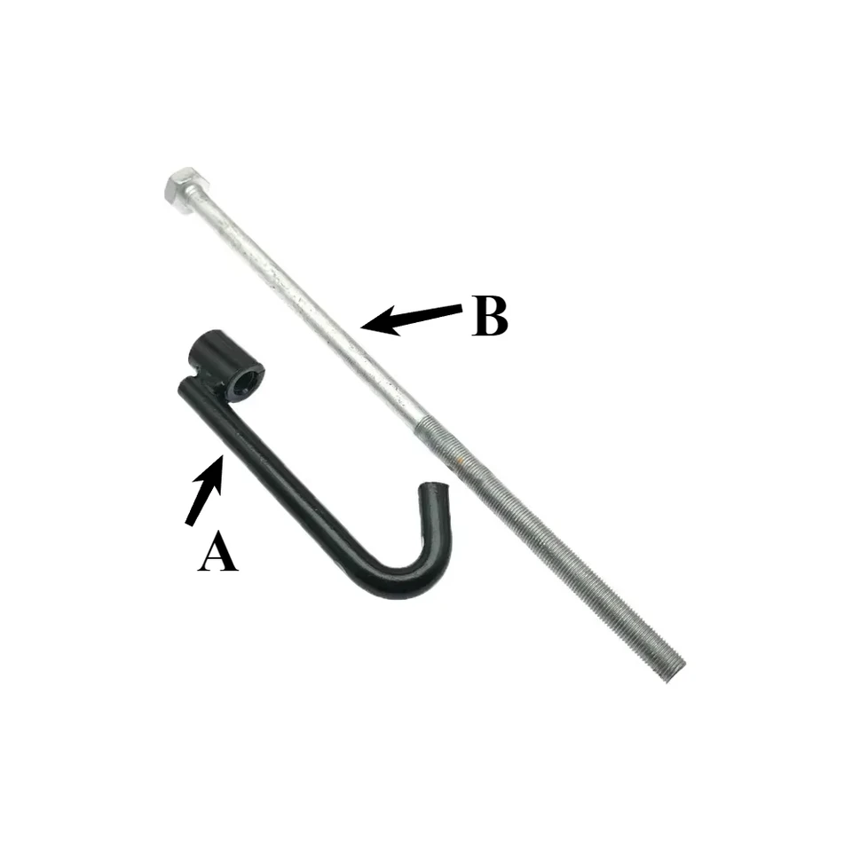 thumbnail image 2 of HAOTOM Spare Tire Bracket Bolt Kit For Mitsubishi Outlander 2013-2021 (4-Piece Set) 2 of 14