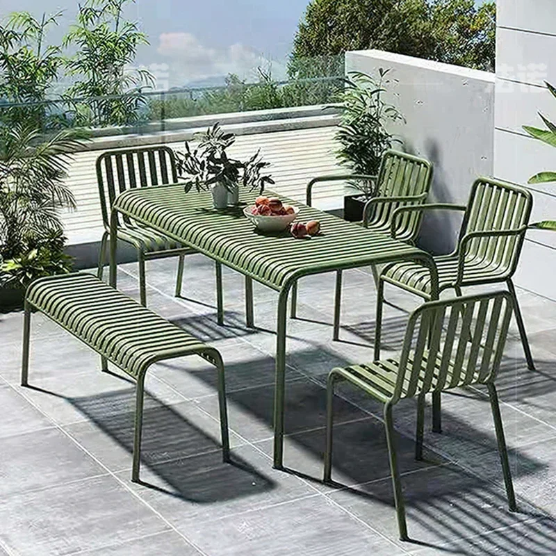 

Elegant Modern Dining Table Garden Kitchen Luxury Dining Room 4 Chairs Office Custom Made Mesa Plegable Balcony Furniture GY50CZ