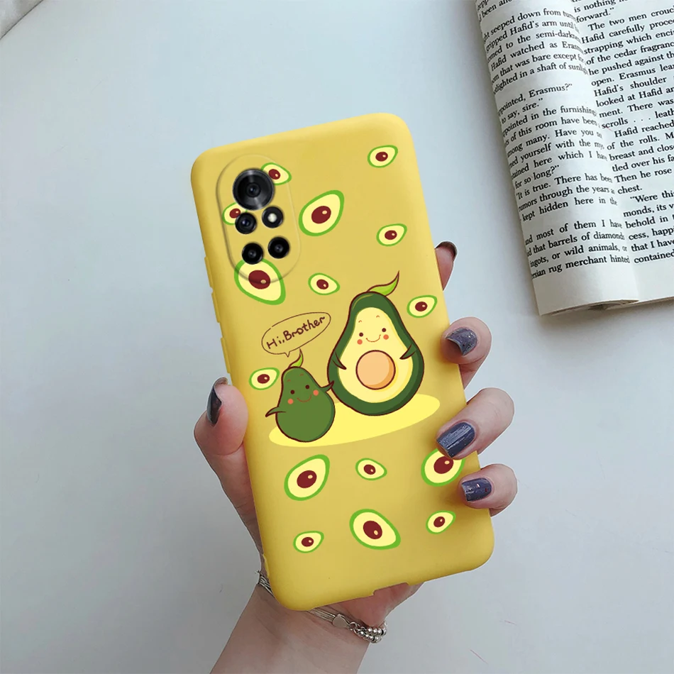 Floral Cat Cartoon Silicone Phone Protector Case - Stylish Back Cover
