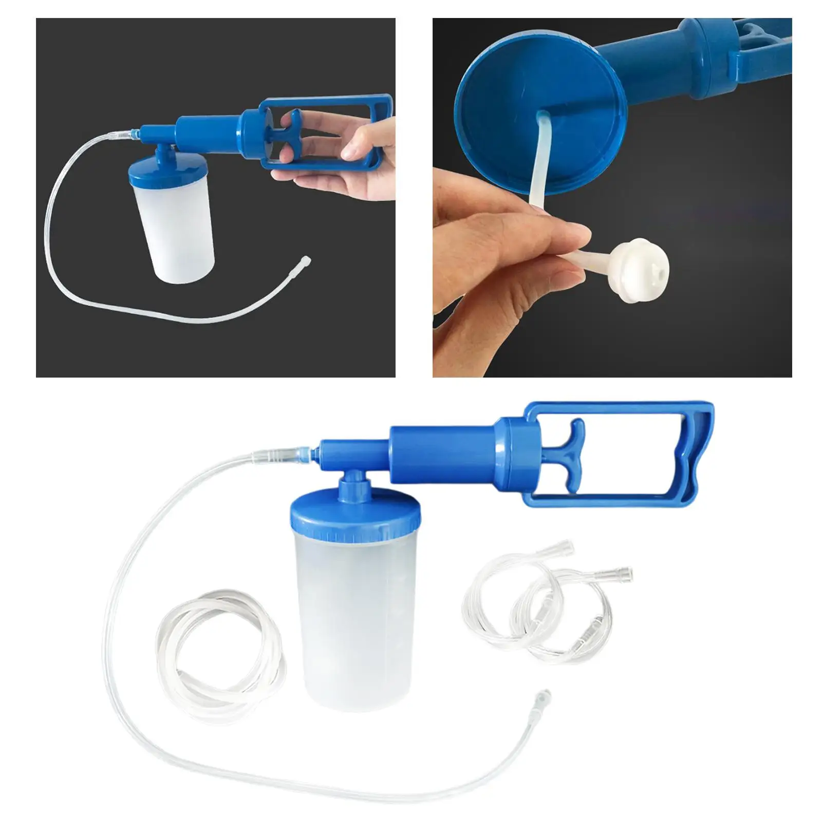 Veterinary Uterine Cleaner Fityle 500ml Sow Uterine Washer Manual Pig Washing