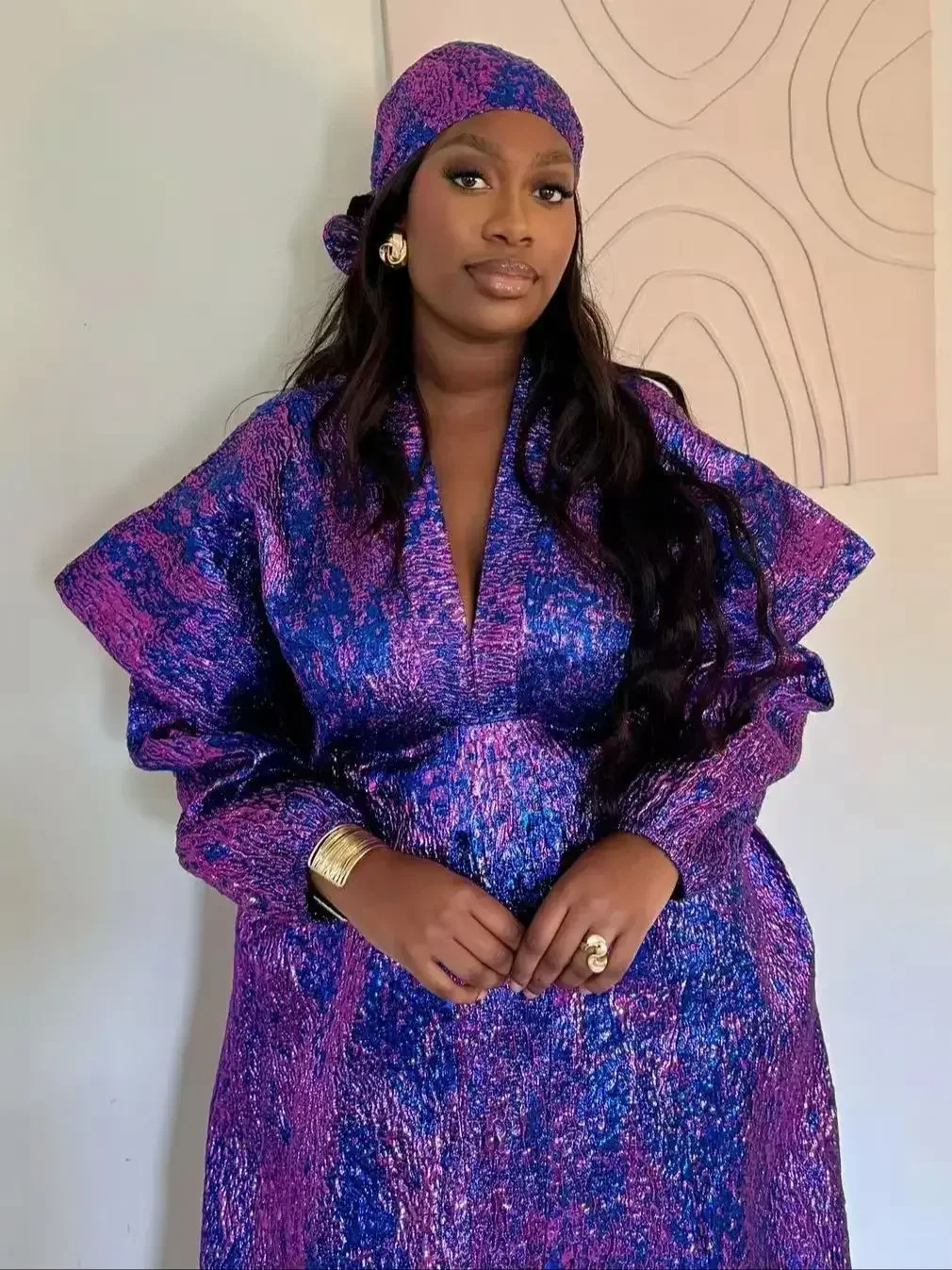African Dresses Women Traditional Africa Clothing Dashiki Ankara Outfit Gown Abayas Robe Muslim Kaftan Maxi Long