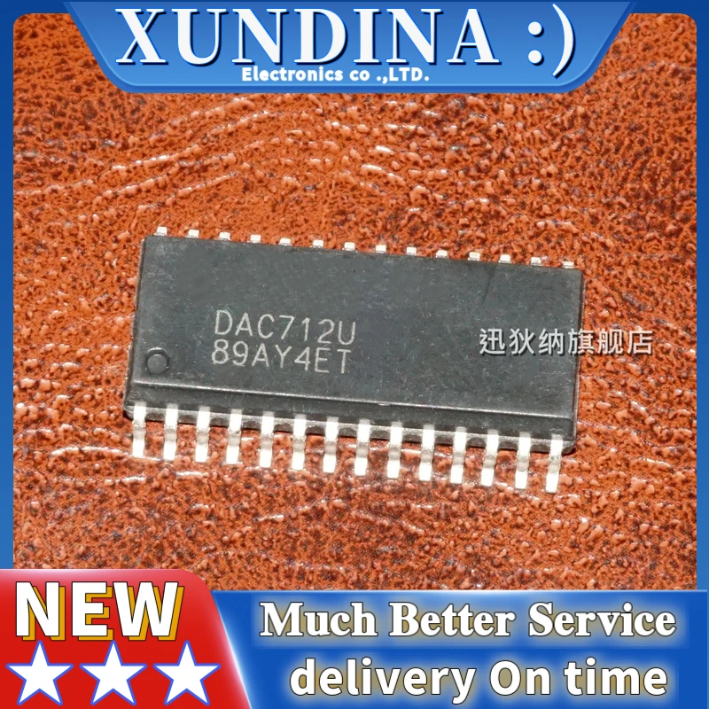 

Новая и оригинальная интегральная схема DAC712 DAC712U SOP28, 1 шт.