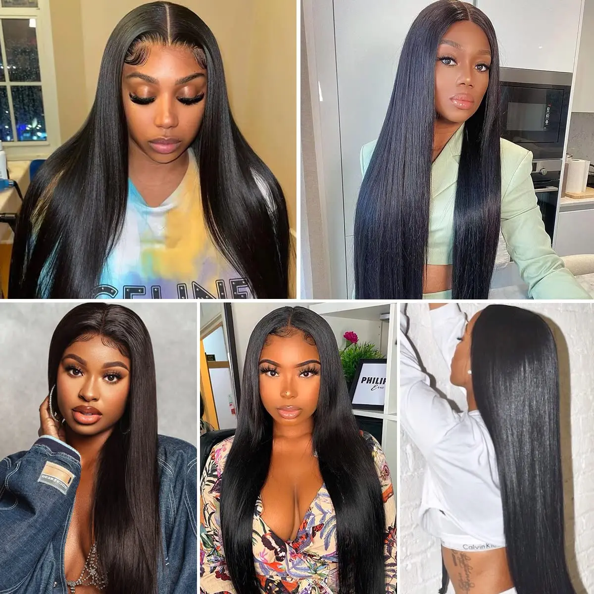 RAW Staright Human Hair Bundles 10--32inch Brazilian Straight Hair Weaves Bundles For Women Natural Brown Color Remy Human