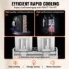 VEVOR 2 3 Tanks Commercial Beverage Dispenser Ice Tea Drink Machine 304 Stainless Steel Juice Dispenser for Restaurant 3