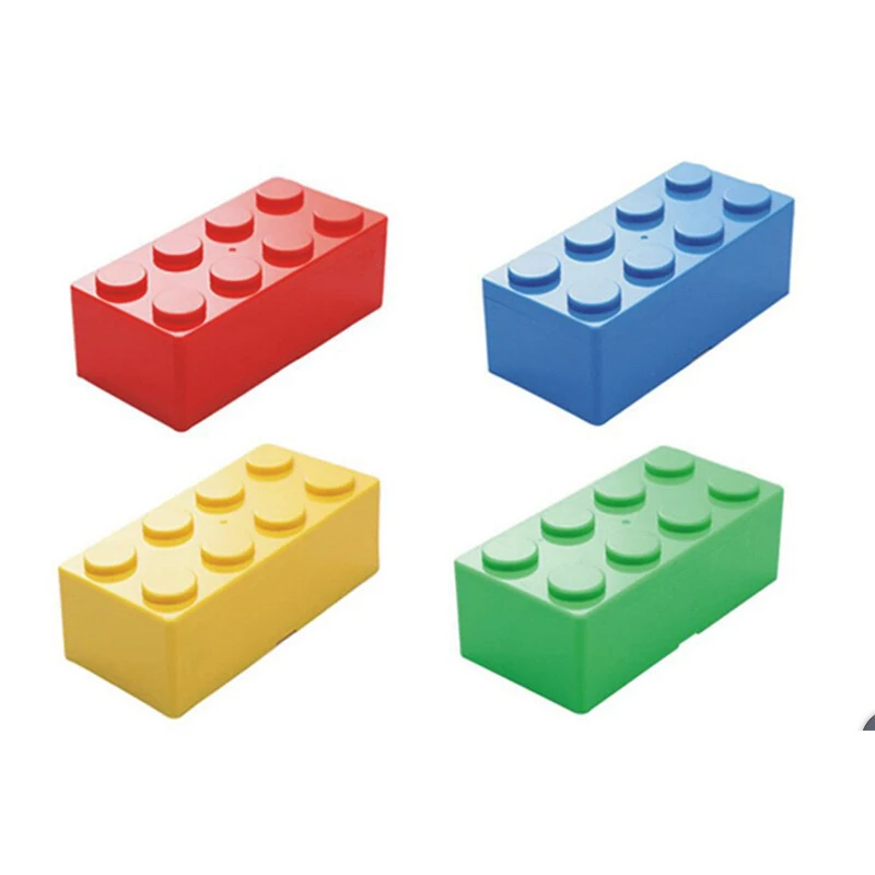 Building Blocks Storage Box Desktop Makeup Cosmetic Box Space Saving Office Storage Box for Jewelry Sundries Pen 1