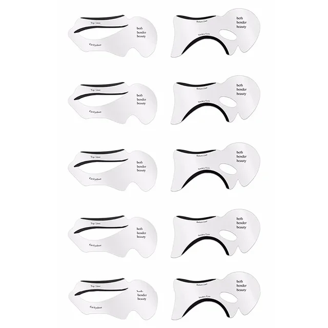 날개 아이라이너 스텐실로 천상의 매력 연출