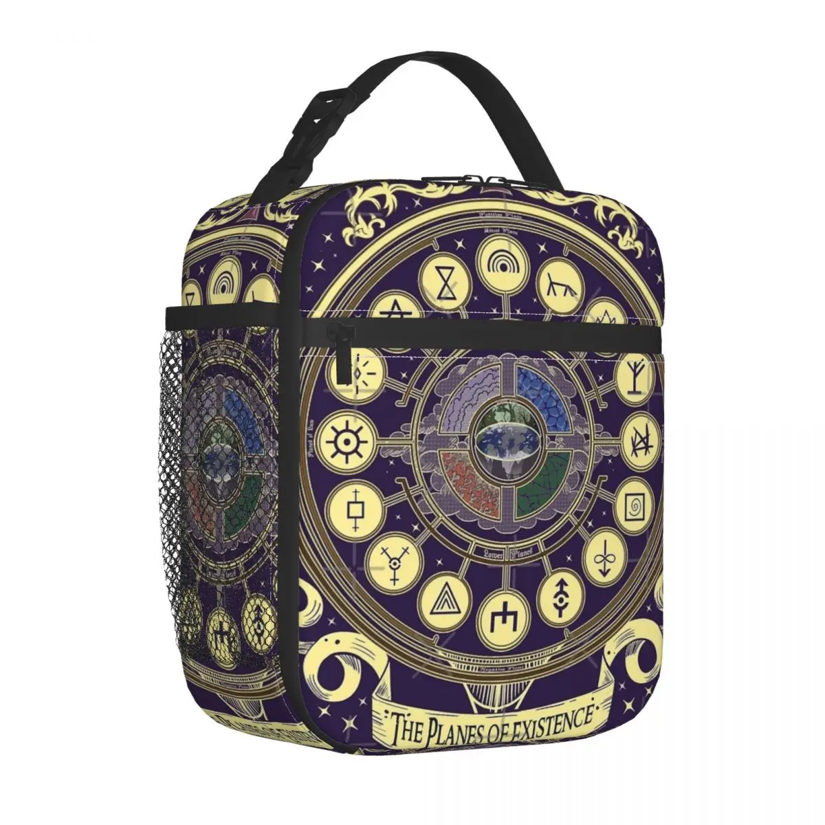 

The Planes Of Existence Insulated Lunch Bag Modern Durable Out Birthday Gift