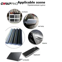 Brushed Car Stickers Hood Panel Decorative Decal Cover Waterproof Vinyl Auto Wrap Motorcycle Sticker Film for Car Accessories 3