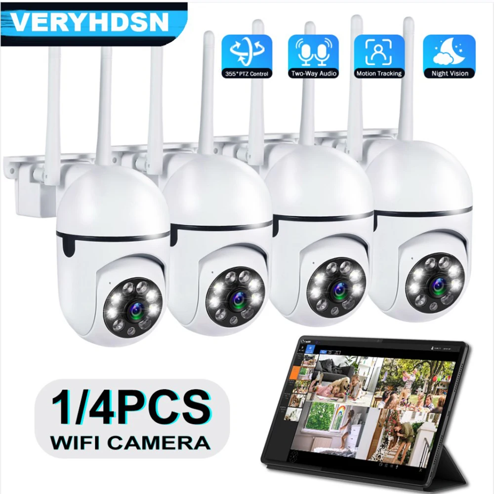 1080P Merevlemez wifi Őrzés Kamera 5G kültéri 4.0X Búgás videó biztonsági CCTV Ip camer smare Hiánytalan színe Emberi Kinyomoz éjjeli Látás