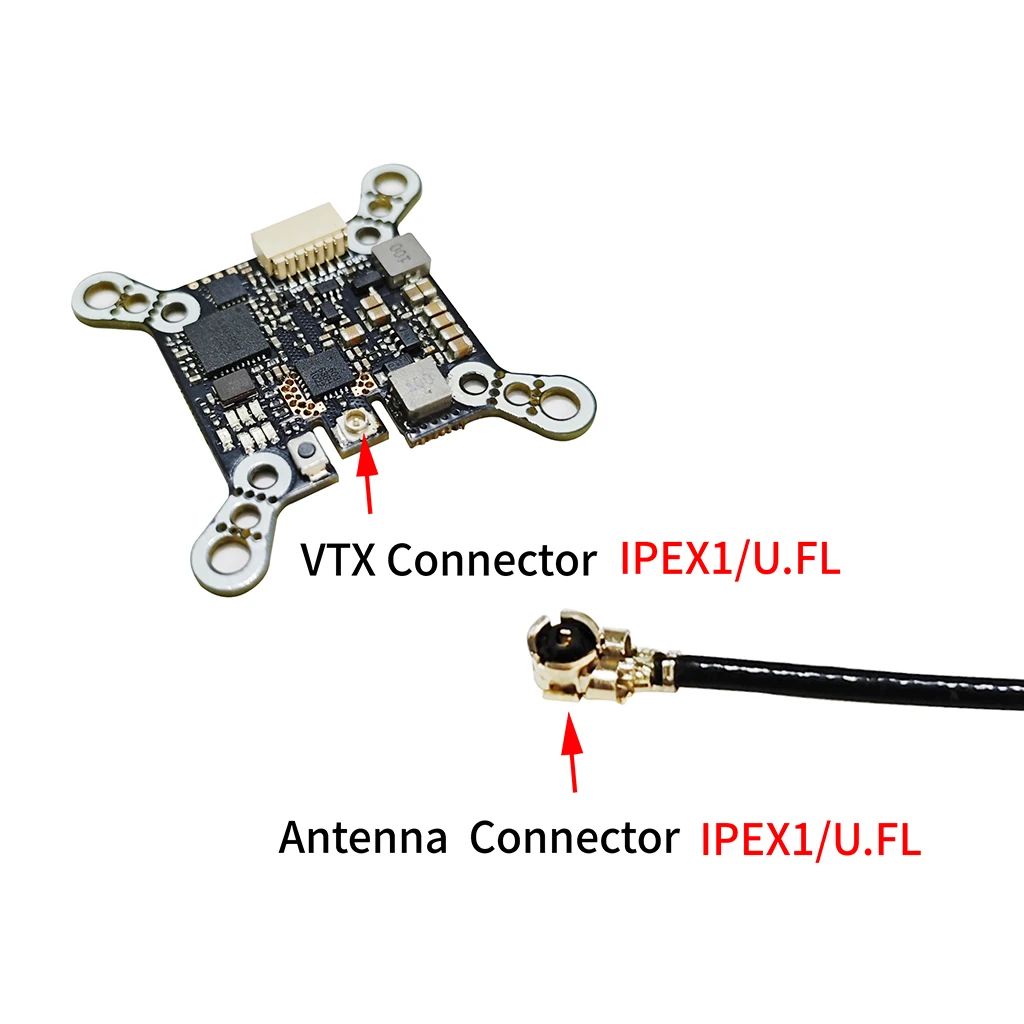 DarwinFPV 5,8G 40CH 1200mW Umschaltbarer Videosender 1,2W VTX Für Baby Ape / Pro / V2 FPV Quadcopter Für FPV Drohnen DIY – Detail 2