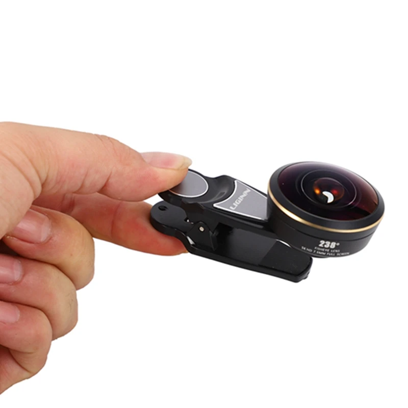 슈퍼 어안 238 도 5K HD 풀 스크린 휴대폰 카메라 렌즈 키트, 아이폰 Xs Xr 8 7 6 밀레 폰 화웨이용