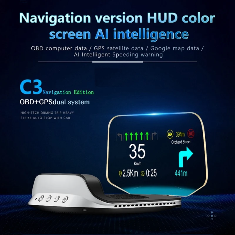 C3 ڵ  ÷,    ǰ HUD ׺̼,  ӵ º ǻ  OBD2