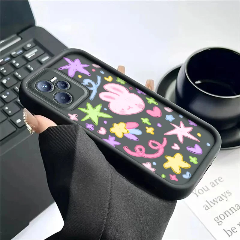 

for Realme 11 MASTER Q3 C35 C12 C2S C15 C17 PRO GT 50I PRIME soft Lovely shockproof cute girl phone case Casing