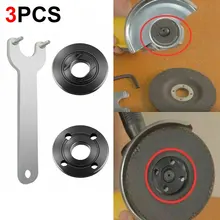 

2Pcs M14 Angle Grinder Flange Wrench Spanner Metal Lock Nut Thread Replace for Grinder Inner Outer Flange Nut Set Tool + Wrench