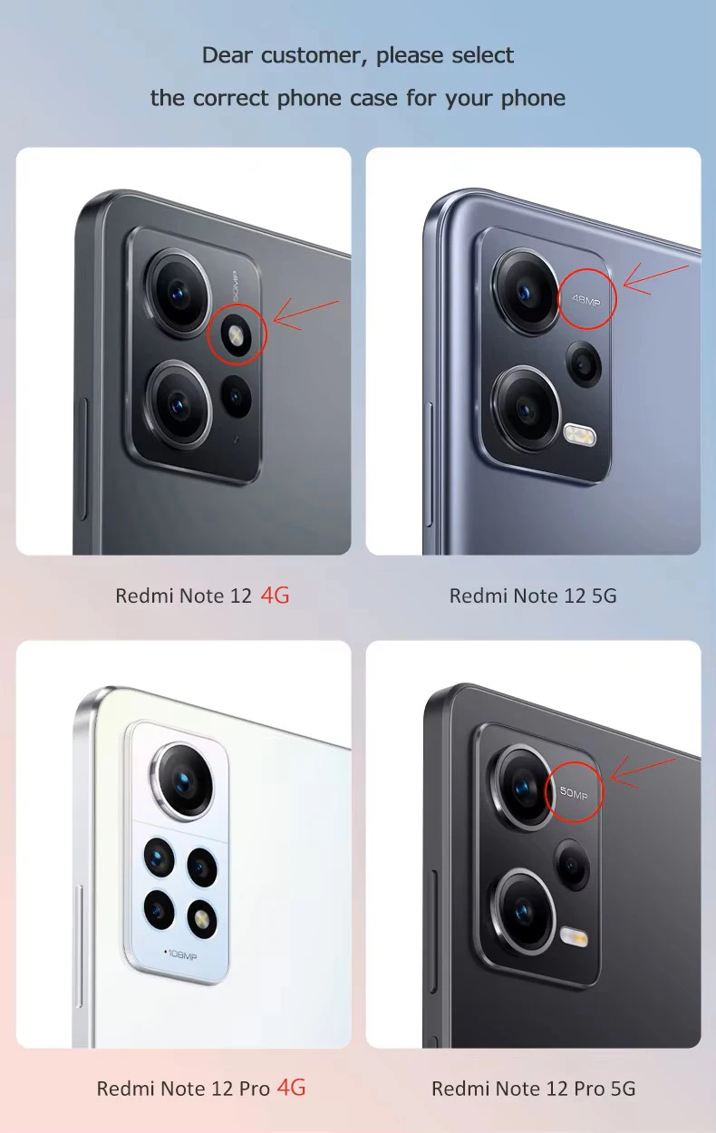 Frosted Redmi Note 14, harte PC-stoßfeste Abdeckung, leichtes, ultradünnes, mattes Gehäuse für XIAOMI Redmi Note 12 13 Pro Plus 4G 5G 5G – Detail 2