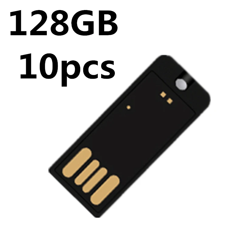 10PCS Pen Drive 128gb High Speed Hanging Buckle Mini Year-end clearance price USB Flash for Memory Stick Pendrive |