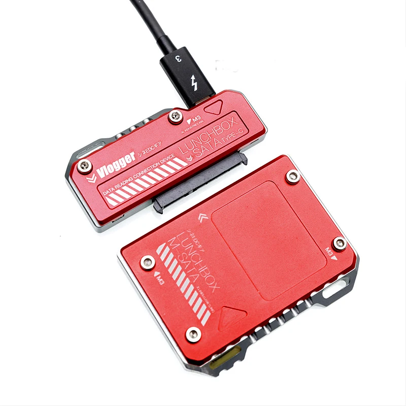 

DSLR алюминиевый сплав SATA к Type-C высокоскоростной картридер 2,5 SSD жесткий диск для теплоотвода жесткий диск фотограф инструмент