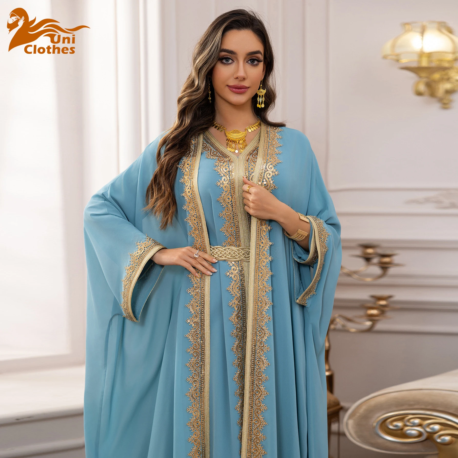 S.H ARAB SHOP عباية تركية ترند قفطان 2