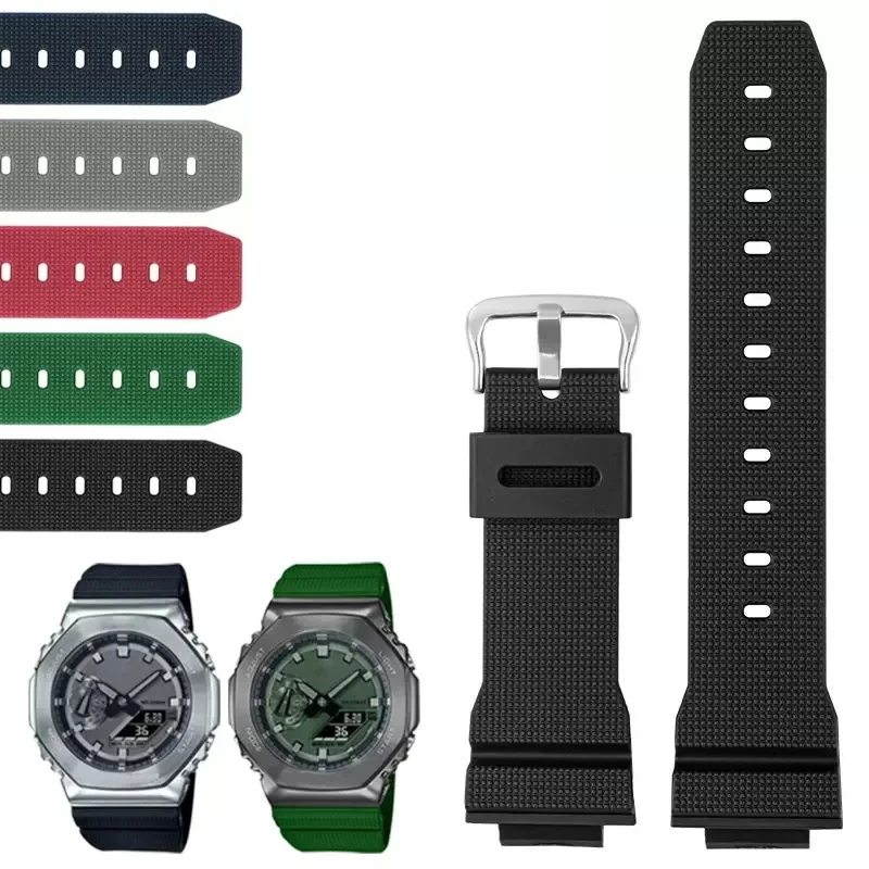 Cinturino In Silicone Per Casio G-Shock Gm-2100 Gm-S2100 Ga-2100 Gm-5600/Ga5600 Cinturino Per Accessori Per Orologi Da Uomo Impermeabile Sportivo