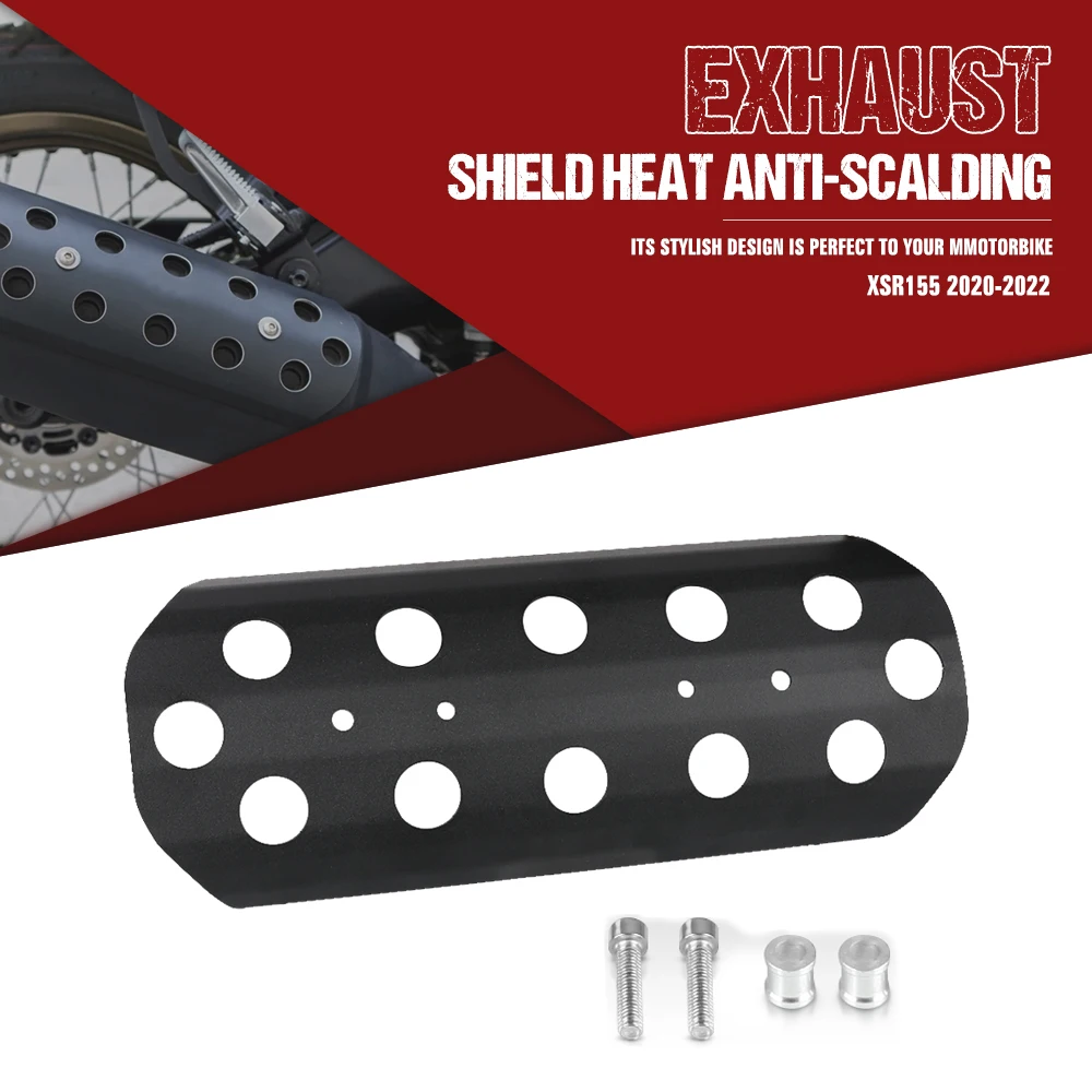 

For YAMAHA XSR155 2019 2020 Only Original Exhaust Motorcycle Exhaust Pipe Protector Heat Shield Cover Guard Anti-scalding Cover
