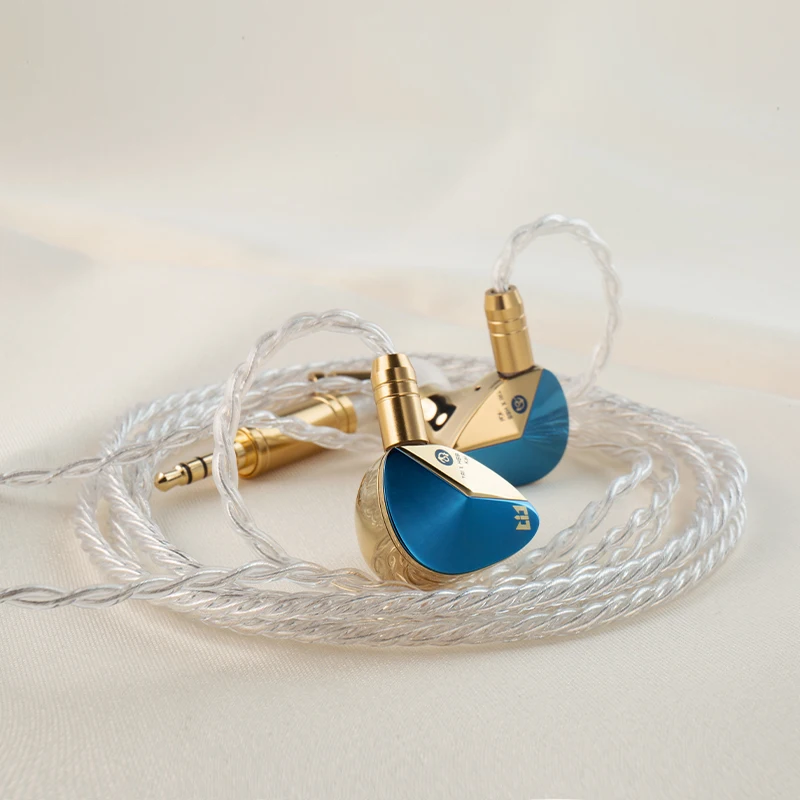 TRI X HBB KAI 3rd Generation DLC Diaphragm Dynamic HiFi Monitor Audiophile Earphone In Ear Monitor Headphone Earbuds IEMs