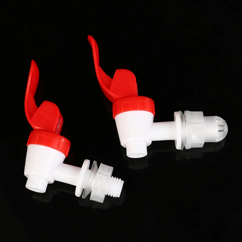 1pc Plastic Water Dispenser Tap Thread Dia Bottled Water Dispenser Spigot Faucet Bibcocks 2 Sizes