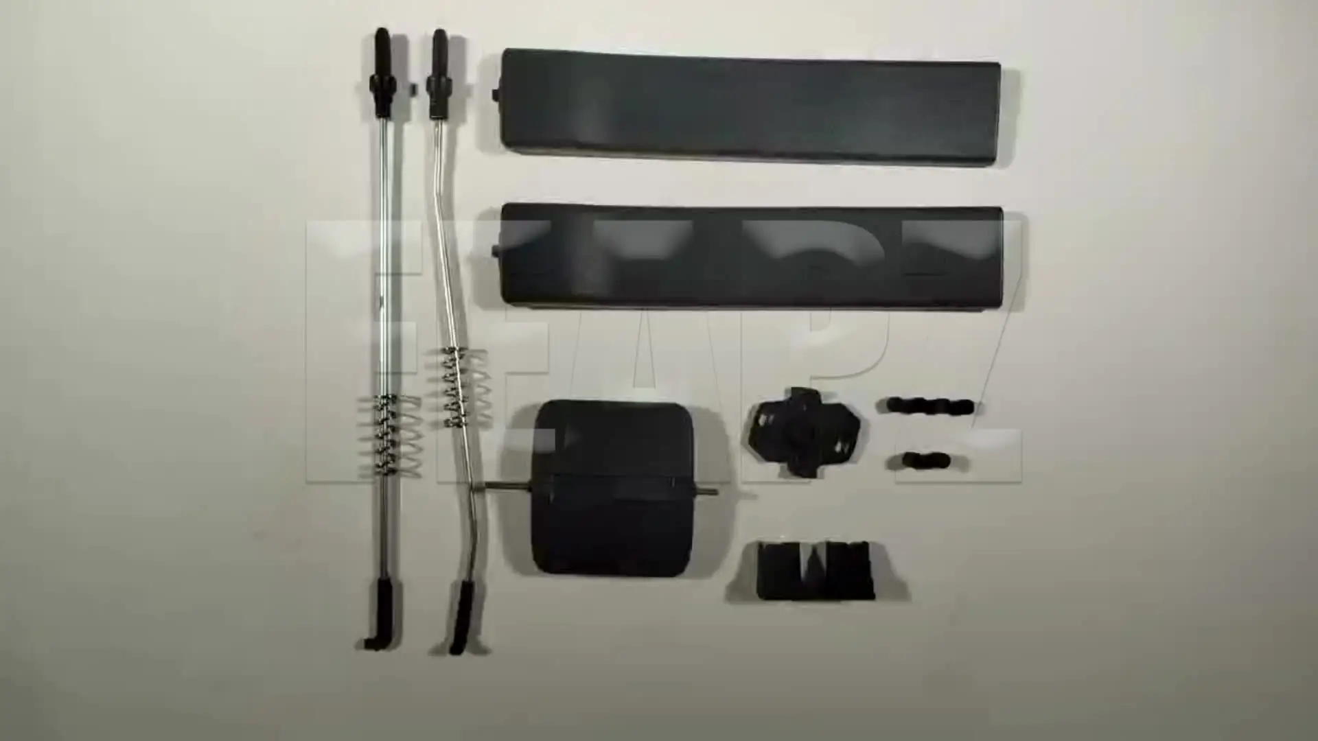 Twowinds Kit de reparación para ventana lateral, lado izquierdo y derecho, manija de ventana compatible con VW T5 Transporter Caravelle Multivan (2003-2015) T6 (a partir de 2015) 7H0847781B (2 juegos