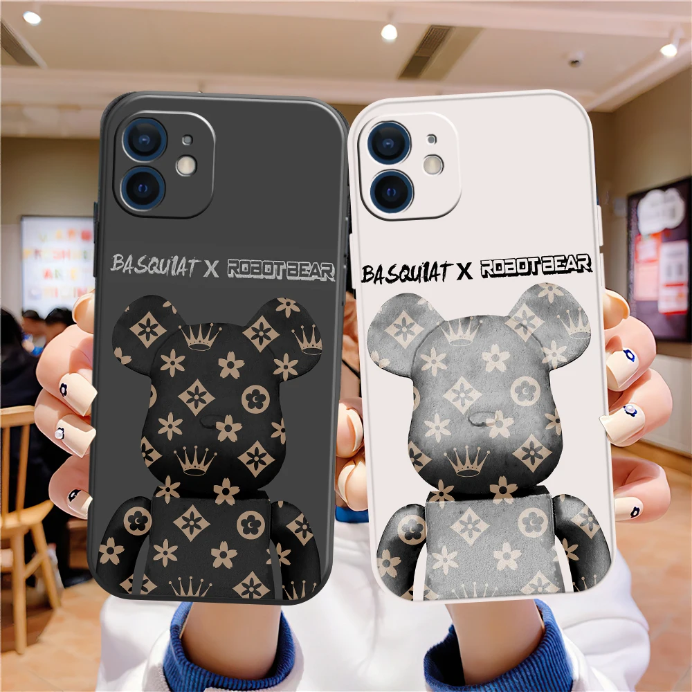 Чехол для телефона с механическим медведем iPhone 11 12 13 Pro MAX Mini 6 6S 7 8 Plus X SR XS SE 2020 чехол