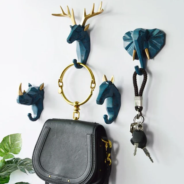 Coat Hook Wall Hanger Nordic, Hooks Bathroom Deer