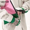 Vector Women Men Outdoor Double Board Snowboard Kevlar Waterproof Wear-resistant Semi Detachable Gloves 3M Cotton 4