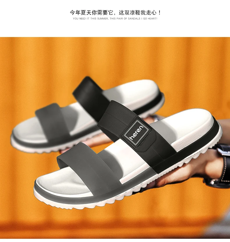 Männer Hausschuhe Outdoor Strand Schuhe Mode Sandalen Größe 40-44 – Detail 17