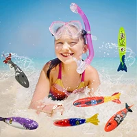 Summer Diving Training Toys Torpedos Sharks Octopus Underwater Water Games Training Swimming Pool Gifts Set Toys For kids 2