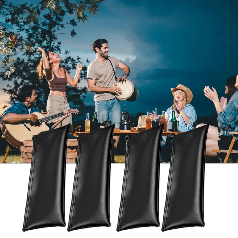 Bolsa Para Micrófono - Pack De 4, Protección Antigolpes, Cremallera Y Cordón, Ideal Para DJ, Podcast Y Viajes