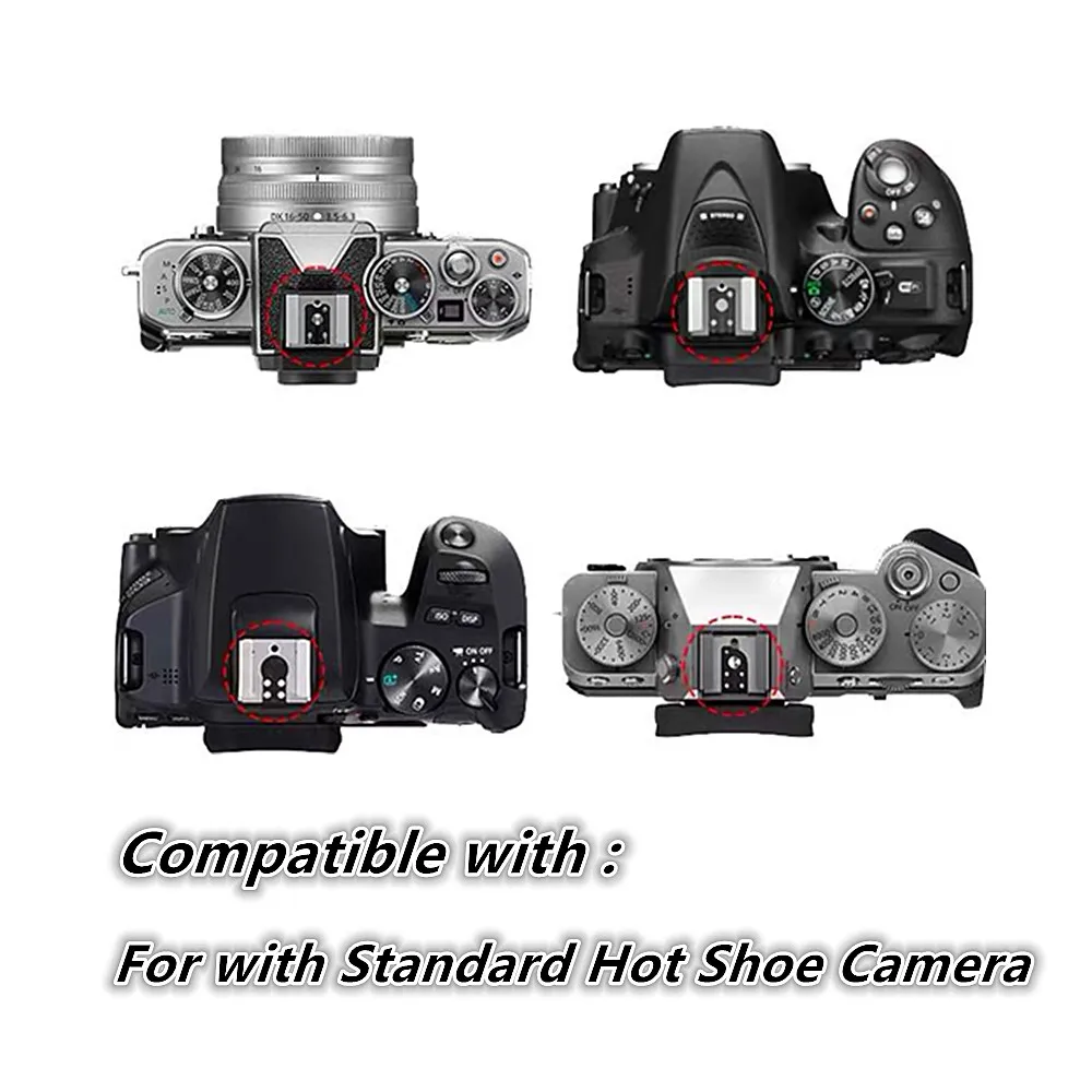 L9NA BS-1 Flash Caldo Copriscarpe Per Canon Nikon Olympus Panasonic Pentax Camera - Foto 10