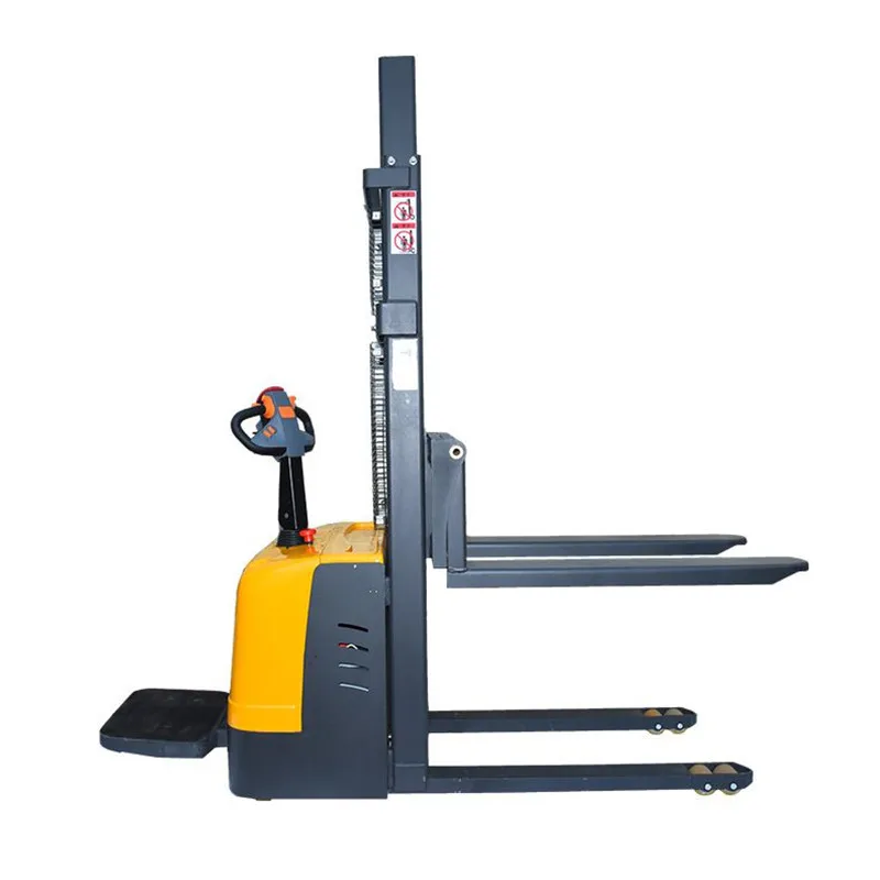 2ton Stand drive hydraulic full electric Pallet Stacker electric Forklift