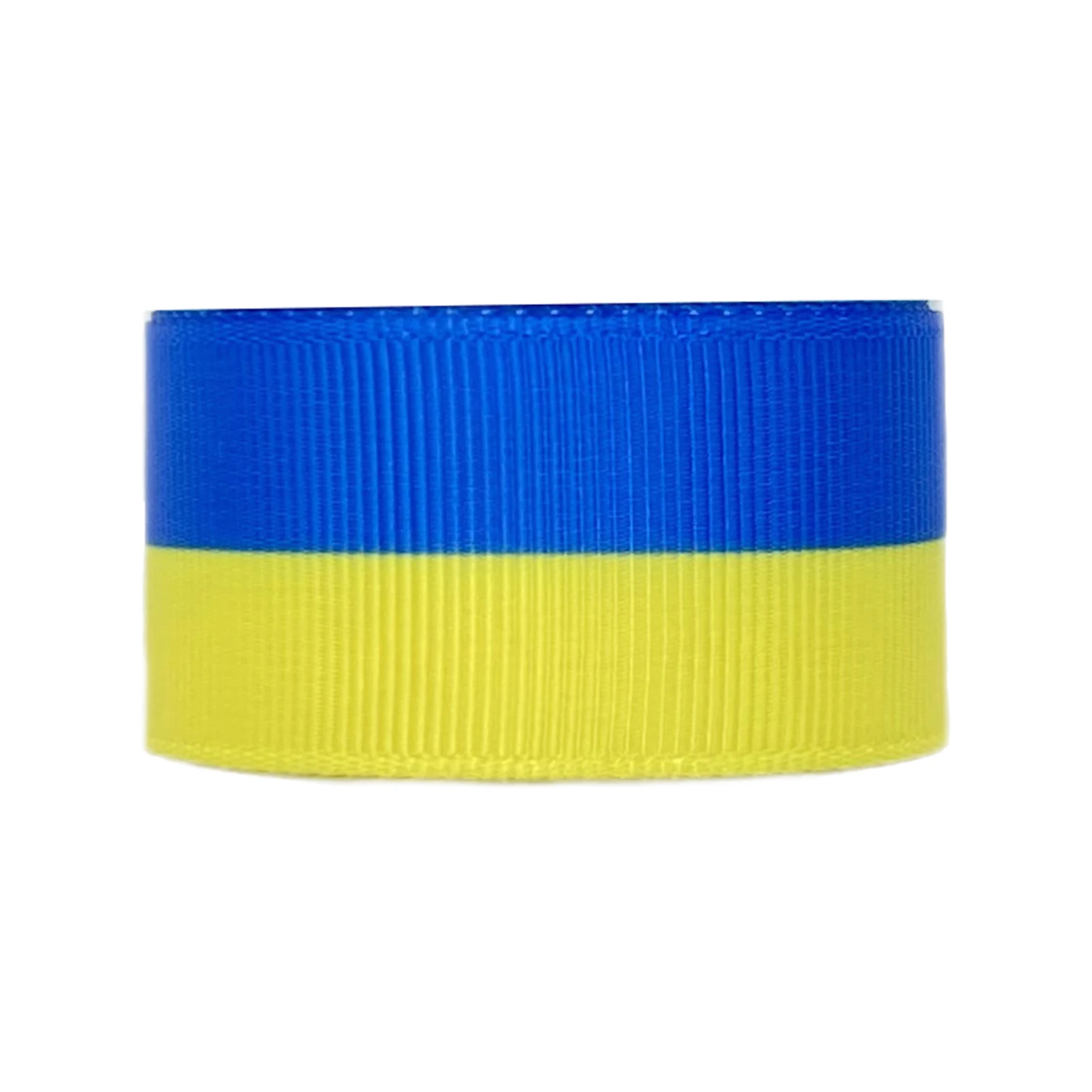 Ukraine Flag Ribbon Blue And Yellow Ribbon Blue Yellow Ribbon Rolls 6 Yard / Roll Grosgrain Print Ribbon Perfect For Crafts Hair